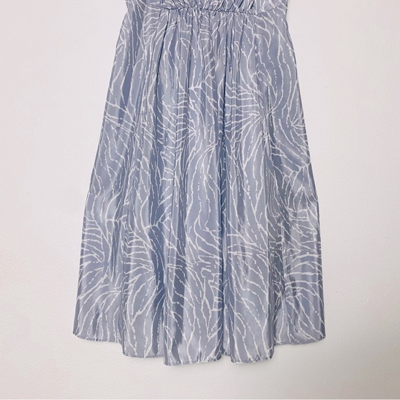 SUSANA MONACO Womans Grey Print Spaghetti Strap Mini Dress Size 2 - Picture 6 of 12